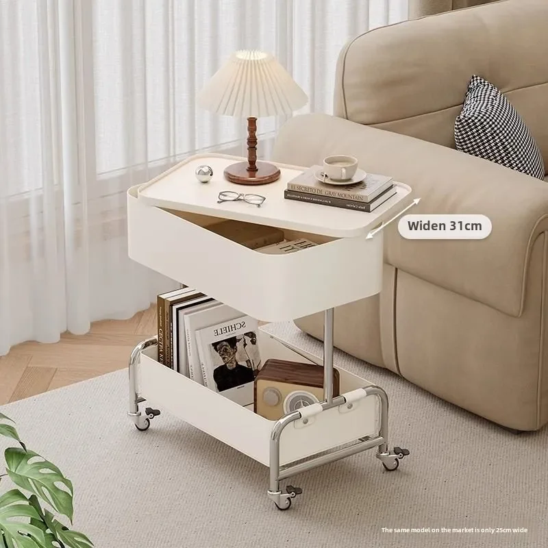 Creative Side Table Movable Coffee Table Modern Simple Sofa Side Cabinet Living Room Cart Shelf Small Table with Wheels
Creative Side Table Movable Coffee Table Modern Simple Sofa Side Cabinet Living Room Cart Shelf Small Table with Wheels