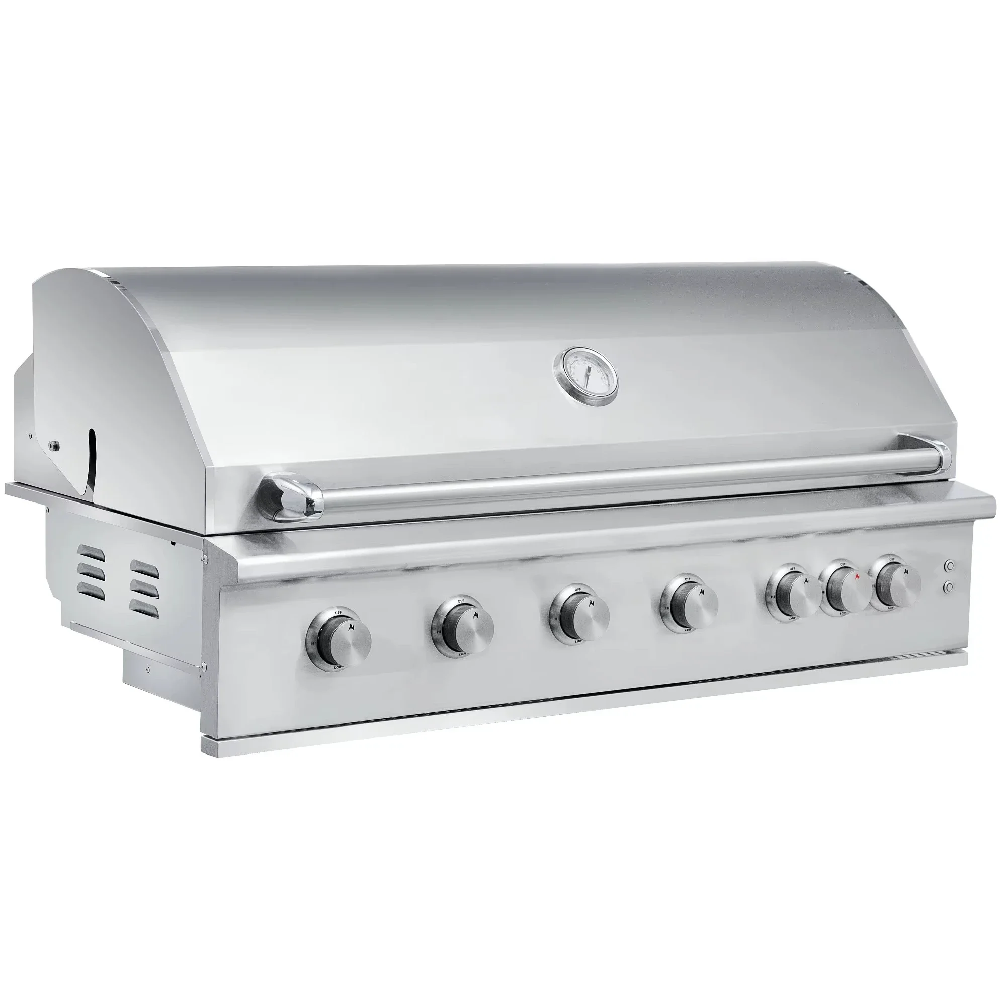 Wholesale 6B Commercial Professional Gas Grill for Outdoor Kitchen Embedded BBQ Furnace for Family & Party Barbecues Low Price
Wholesale 6B Commercial Professional Gas Grill for Outdoor Kitchen Embedded BBQ Furnace for Family & Party Barbecues Low Price