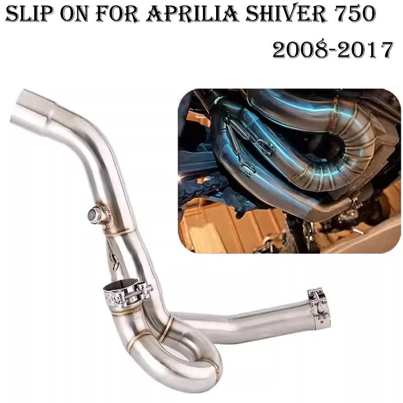 Slip-on For Aprilia Shiver 750 2008 to 2017 SL 750 SL750 / GT Shiver 750 GT Motorcycle Exhaust Escape Middle Link Pipe Muffler
Slip-on For Aprilia Shiver 750 2008 to 2017 SL 750 SL750 / GT Shiver 750 GT Motorcycle Exhaust Escape Middle Link Pipe Muffler