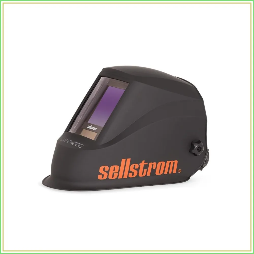 Extra Large Blue Lens Welding Helmet, Lightweight Ergonomic Design, Auto-Darkening Filter, Black/Orange
Extra Large Blue Lens Welding Helmet, Lightweight Ergonomic Design, Auto-Darkening Filter, Black/Orange