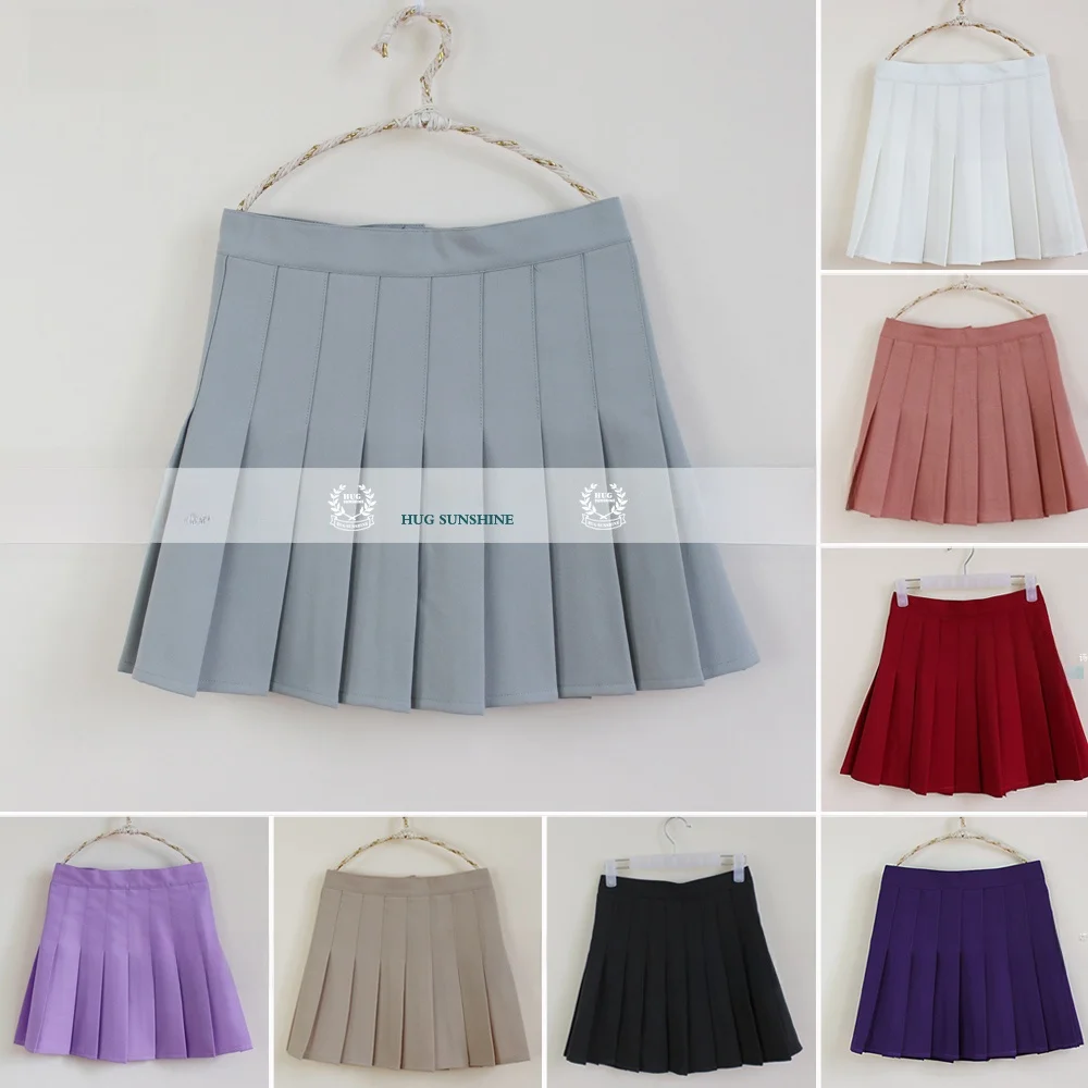 High Waist A-Line Skirt Tennis Style Pleated Skirt Sweet College Campus Fashion Short Skirts for Young Women
High Waist A-Line Skirt Tennis Style Pleated Skirt Sweet College Campus Fashion Short Skirts for Young Women