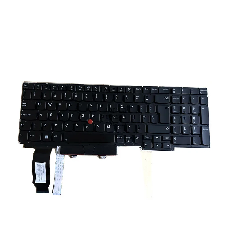 Клавиатура с подсветкой и раскладкой Великобритании для Lenovo Thinkpad E15 серии черного цвета
Клавиатура с подсветкой и раскладкой Великобритании для Lenovo Thinkpad E15 серии черного цвета