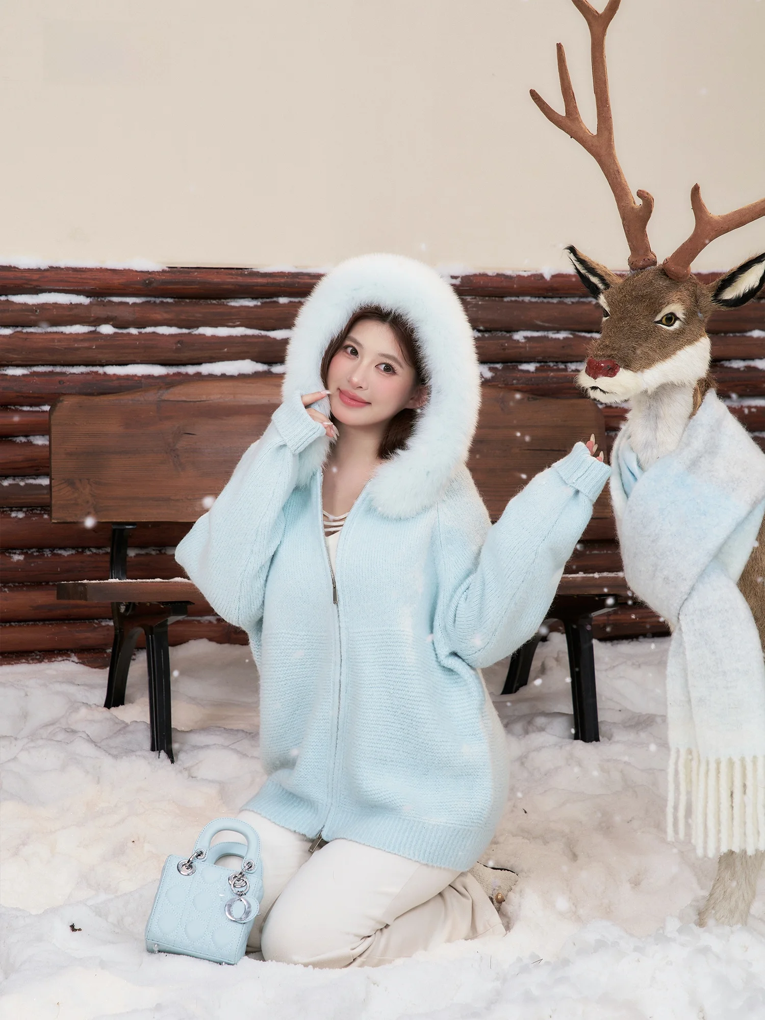 Angel Sweater Women's Jaet Fur Collar Mint een Super White 00% Pure Online Exclusive Long Sve Coat for Young Women
Angel Sweater Women's Jaet Fur Collar Mint een Super White 00% Pure Online Exclusive Long Sve Coat for Young Women