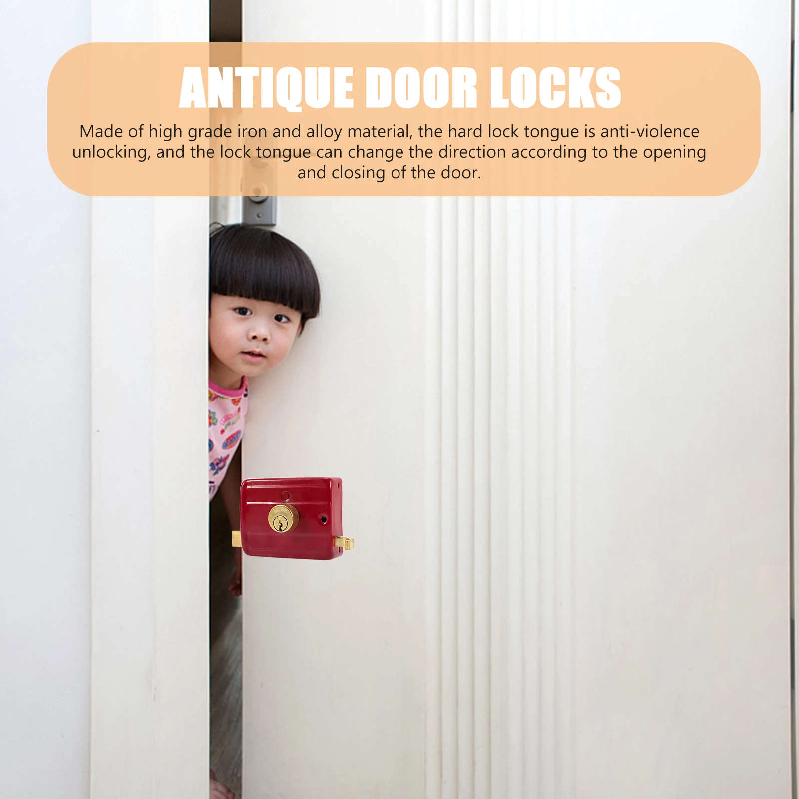 Door Locks Barrel Bolt Latch Interior Exterior Heavy Duty Deadbolt Locks for Doors Hardware Smooth Anti Violence
Door Locks Barrel Bolt Latch Interior Exterior Heavy Duty Deadbolt Locks for Doors Hardware Smooth Anti Violence
