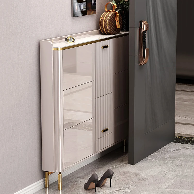 High Quality Home Furniture Shoes Storage Organizer Rack With Stool Modern Design Apartment Shoes Racks Cabinet for Home
High Quality Home Furniture Shoes Storage Organizer Rack With Stool Modern Design Apartment Shoes Racks Cabinet for Home