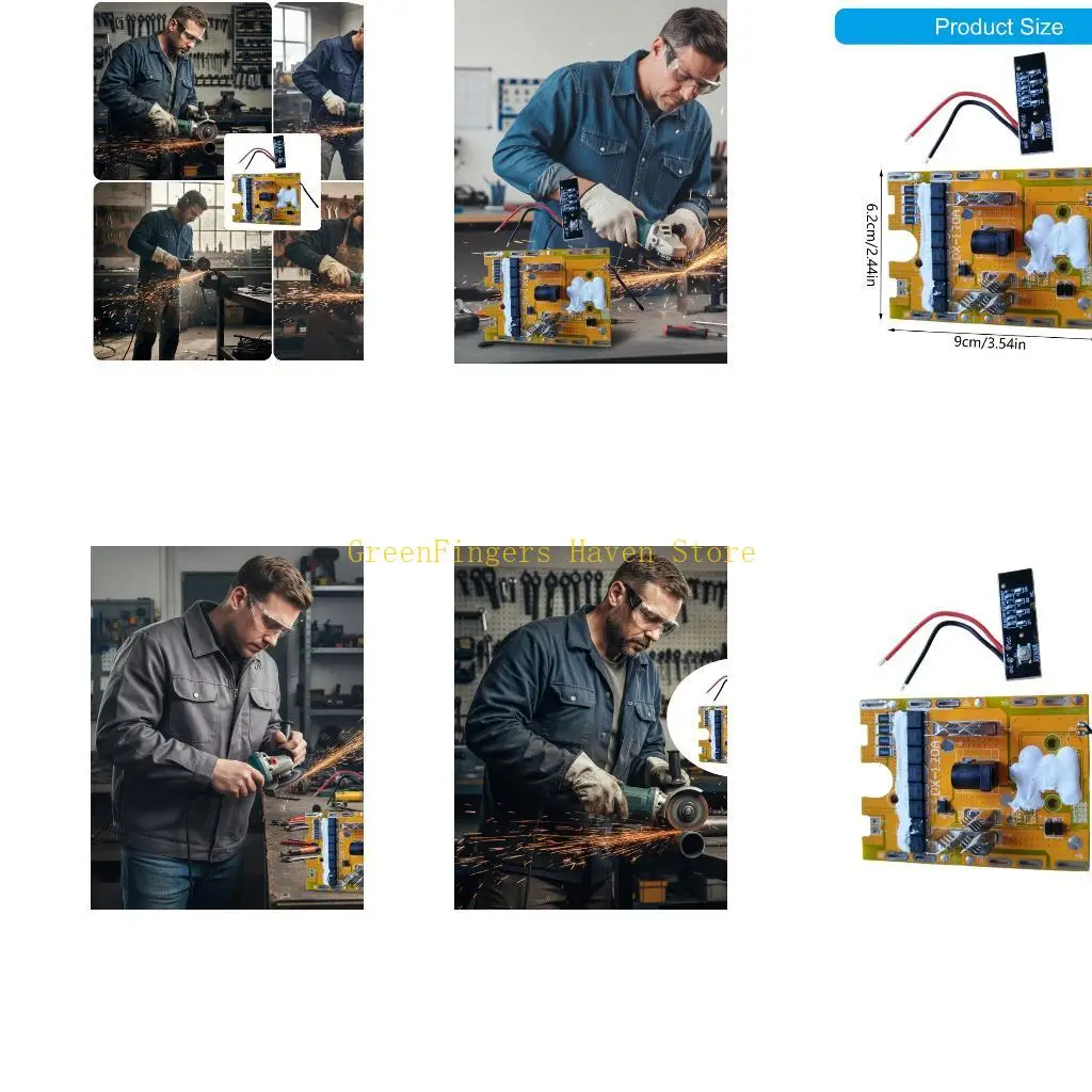 F68D 8MOS Metal Circuit Board For 21V Battery Electric Scissors Hammer Protective
F68D 8MOS Metal Circuit Board For 21V Battery Electric Scissors Hammer Protective