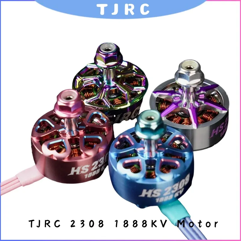 Бесщеточный двигатель TJRC HS2308 1888KV 6S — двигатель дрона FPV с высоким крутящим моментом для квадрокоптера Racing & Freestyle (деталь вертолета на радиоуправлении)
Бесщеточный двигатель TJRC HS2308 1888KV 6S — двигатель дрона FPV с высоким крутящим моментом для квадрокоптера Racing & Freestyle (деталь вертолета на радиоуправлении)