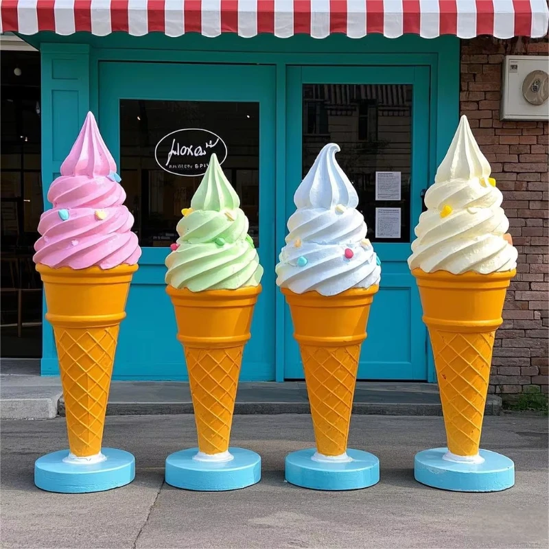 Custom Outdoor Garden Decoration Garden Resin Fiberglass Giant Ice Cream Cone Sculpture ShopDoughnut Statue
Custom Outdoor Garden Decoration Garden Resin Fiberglass Giant Ice Cream Cone Sculpture ShopDoughnut Statue