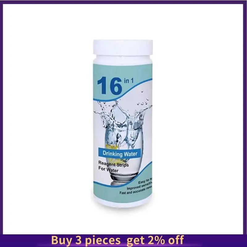 COME 16 In 1 Drinking Water Test Kit 50 Strips Home Water Test Kit Well Tap Water Easy Test Water Test Strips
COME 16 In 1 Drinking Water Test Kit 50 Strips Home Water Test Kit Well Tap Water Easy Test Water Test Strips