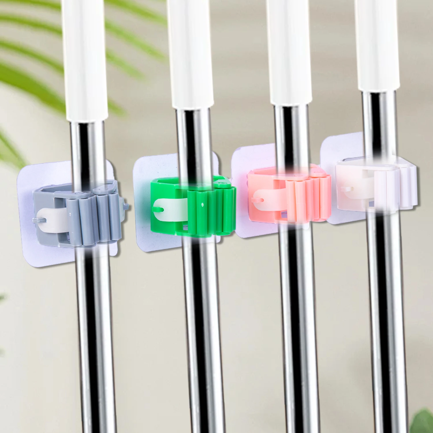 Mop Holder Self-adhesive Broom Stand Wall Mounted Mop Support Sweeping Brush Hook Storage Organizer Bathroom Kitchen Accessories
Mop Holder Self-adhesive Broom Stand Wall Mounted Mop Support Sweeping Brush Hook Storage Organizer Bathroom Kitchen Accessories