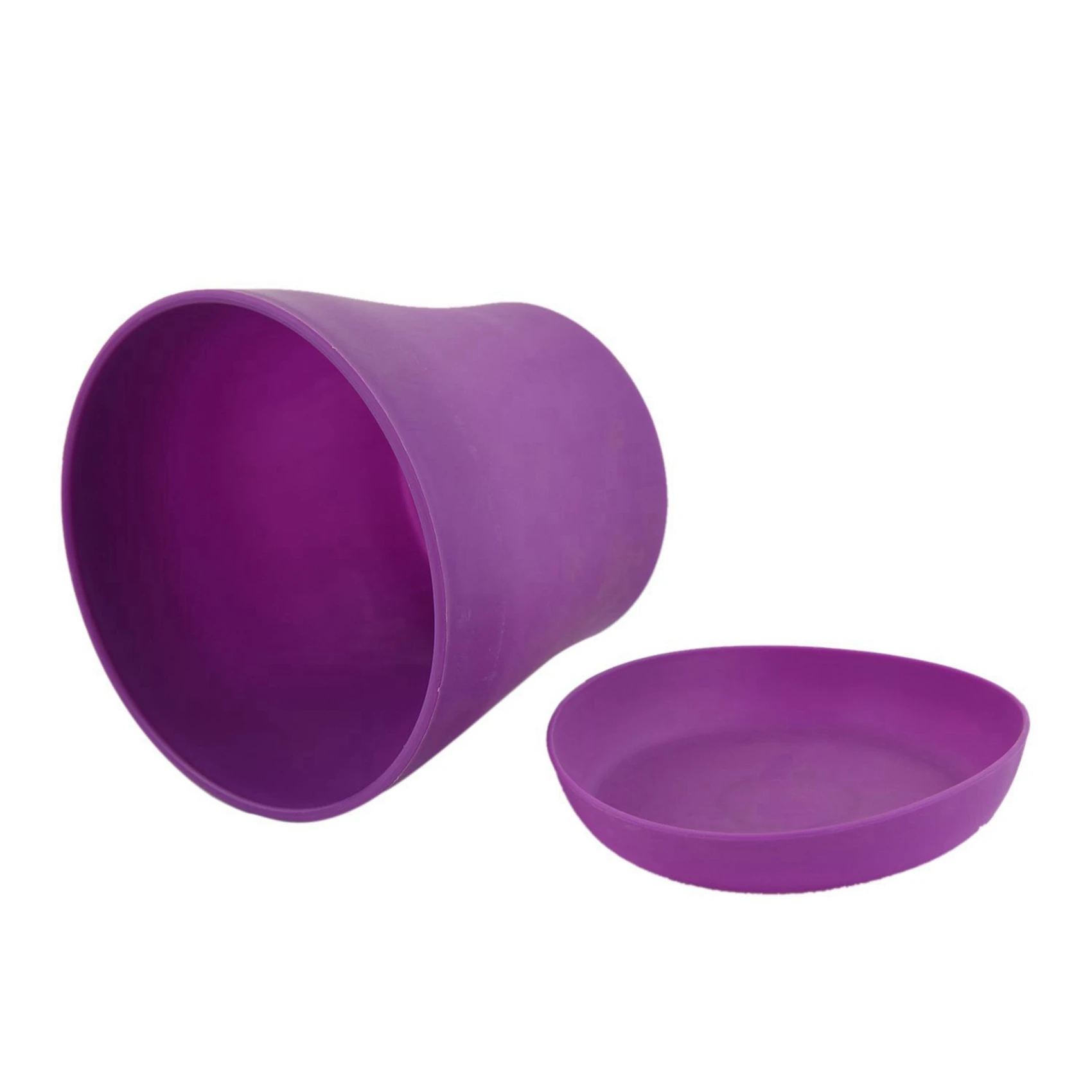 2X Plastic Plant Flower Pot Planter With Saucer Tray Round Gloss Home Garden Decor, Purple Upper Caliber -, 14Cm-B51B
2X Plastic Plant Flower Pot Planter With Saucer Tray Round Gloss Home Garden Decor, Purple Upper Caliber -, 14Cm-B51B