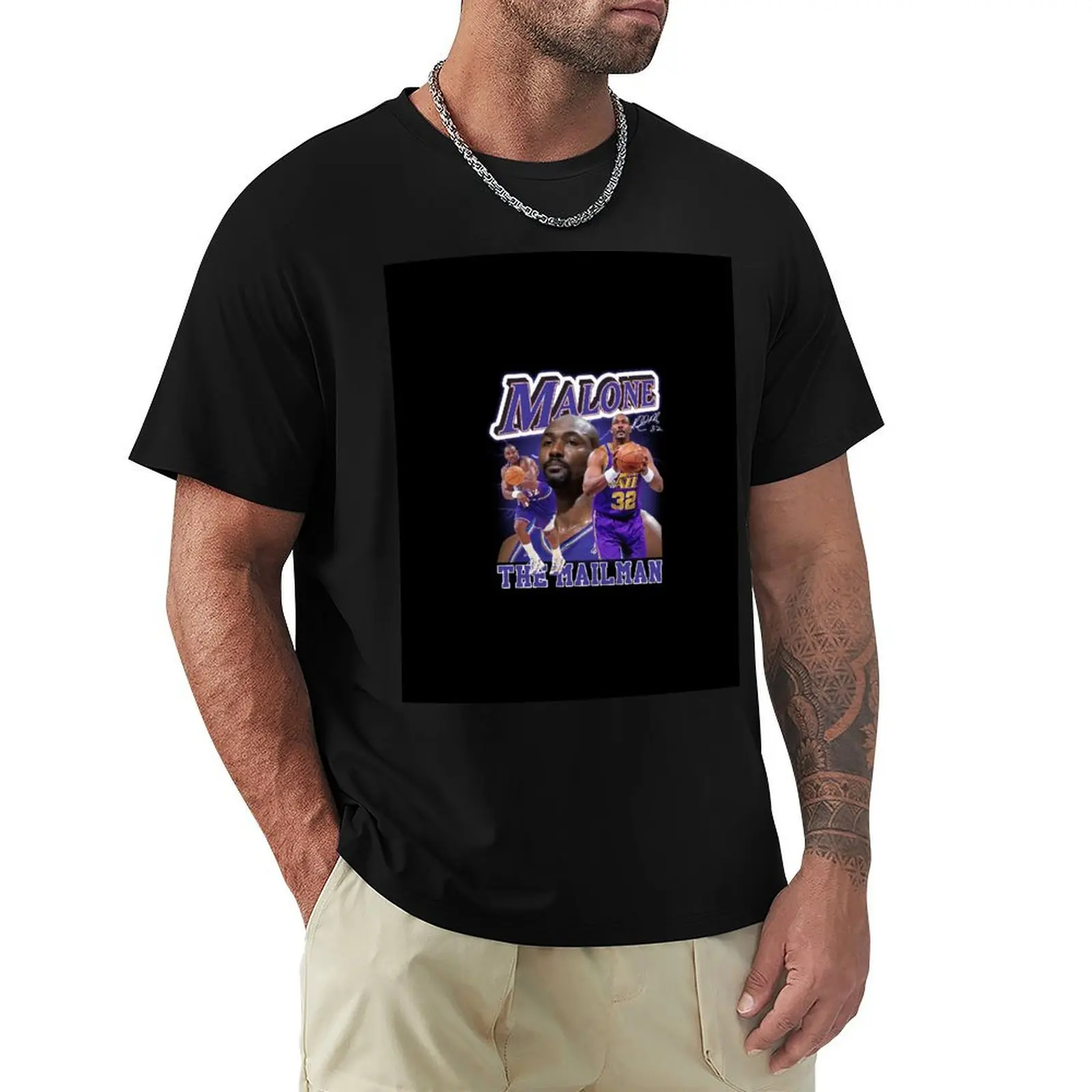 KARL MALONE The Mail Man Basketball Legend Signature Vintage Retro 80s 90s Bootleg Rap Style T-Shirt
KARL MALONE The Mail Man Basketball Legend Signature Vintage Retro 80s 90s Bootleg Rap Style T-Shirt