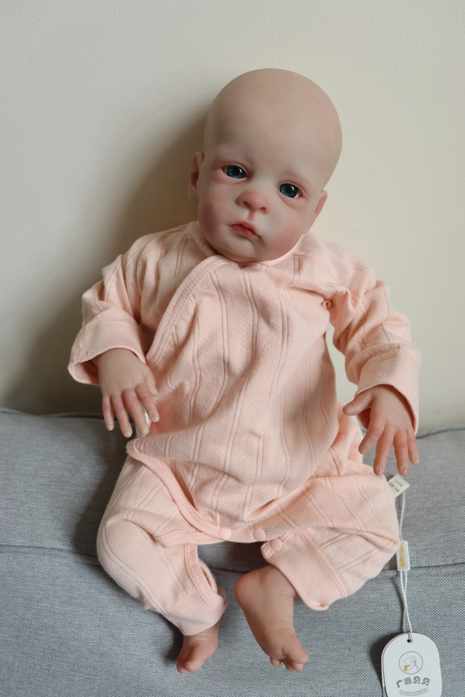 FBBD 50CM Already Finished Reborn Baby Doll Oskar Cute Face 100%Painted By Artist High Quality Dolls For Girl
FBBD 50CM Already Finished Reborn Baby Doll Oskar Cute Face 100%Painted By Artist High Quality Dolls For Girl