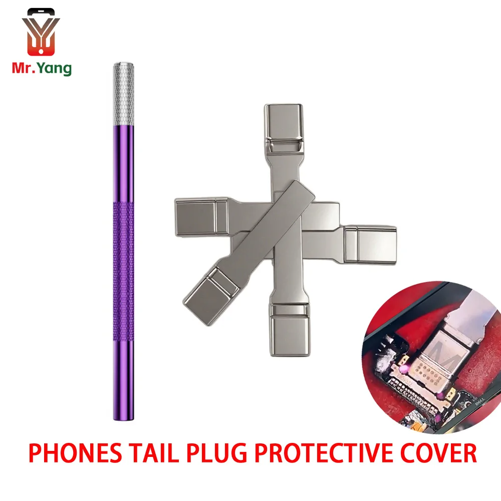 YCS 5Pcs Phone Tail Plug Anti Melting Protective Cover Disassembly Welding No Deformation Rear Charging Port Protection Tool
YCS 5Pcs Phone Tail Plug Anti Melting Protective Cover Disassembly Welding No Deformation Rear Charging Port Protection Tool