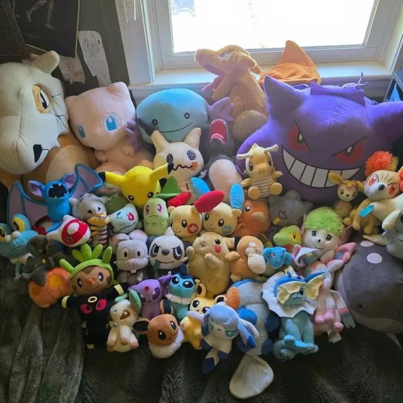 Bulk Pokemon Plushies Collection Pichu Pikachu Plush Pokemon figure Charmander Squirtle Stuffed Doll Eevee Gengar Christmas Gift
Bulk Pokemon Plushies Collection Pichu Pikachu Plush Pokemon figure Charmander Squirtle Stuffed Doll Eevee Gengar Christmas Gift