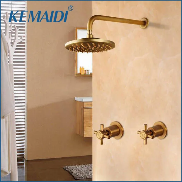 KEMAIDI Antique Brass/Black Bathtub Basin Shower Mixer Tap Bathroom Sink Mixer Tap Faucet 3 Pcs Shower Faucet Dual Handle Mixer
KEMAIDI Antique Brass/Black Bathtub Basin Shower Mixer Tap Bathroom Sink Mixer Tap Faucet 3 Pcs Shower Faucet Dual Handle Mixer