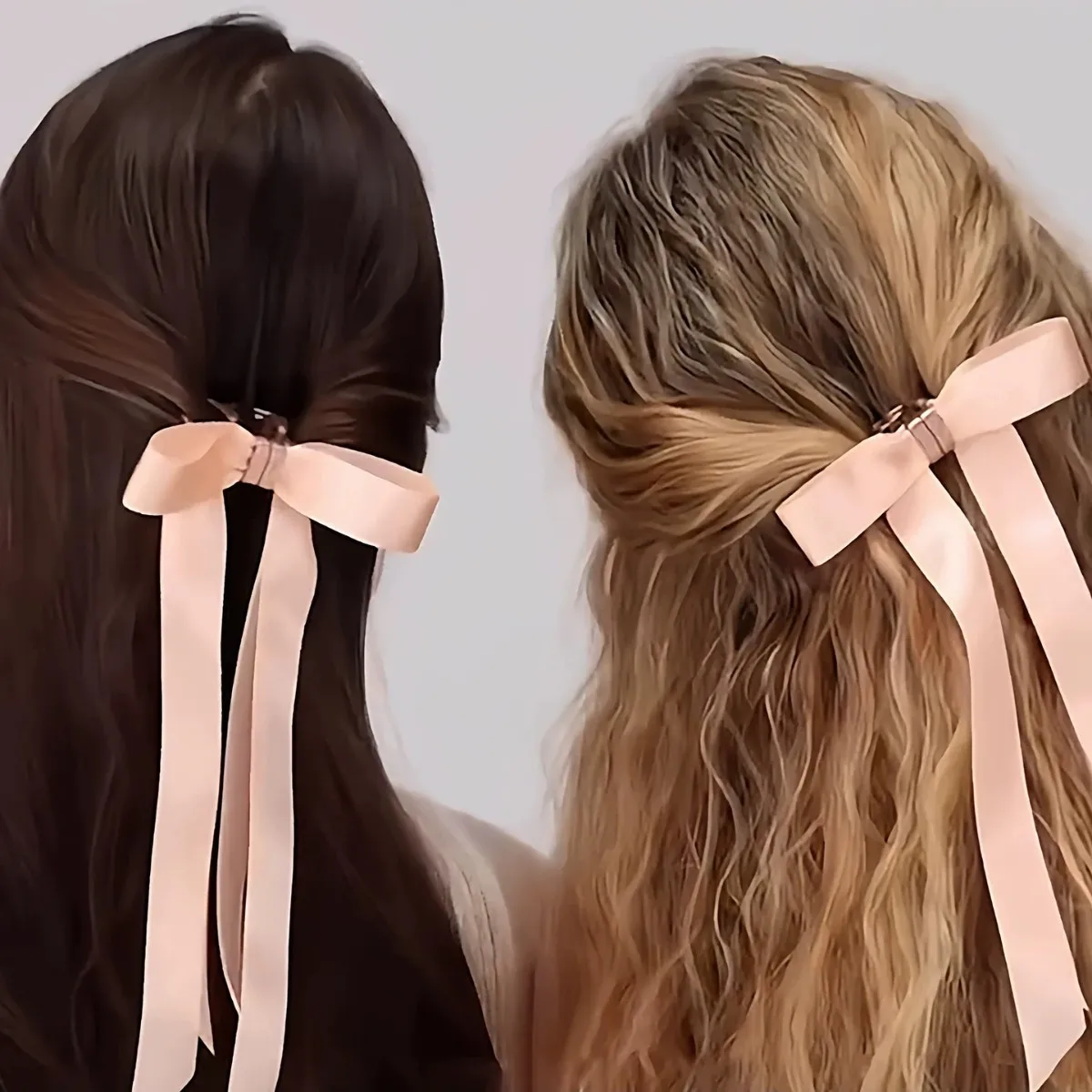 Luxury Magnetic Ribbon Bow Hair Clips, Cute Half Updo Hair Clamps Female Styling Headwear
Luxury Magnetic Ribbon Bow Hair Clips, Cute Half Updo Hair Clamps Female Styling Headwear