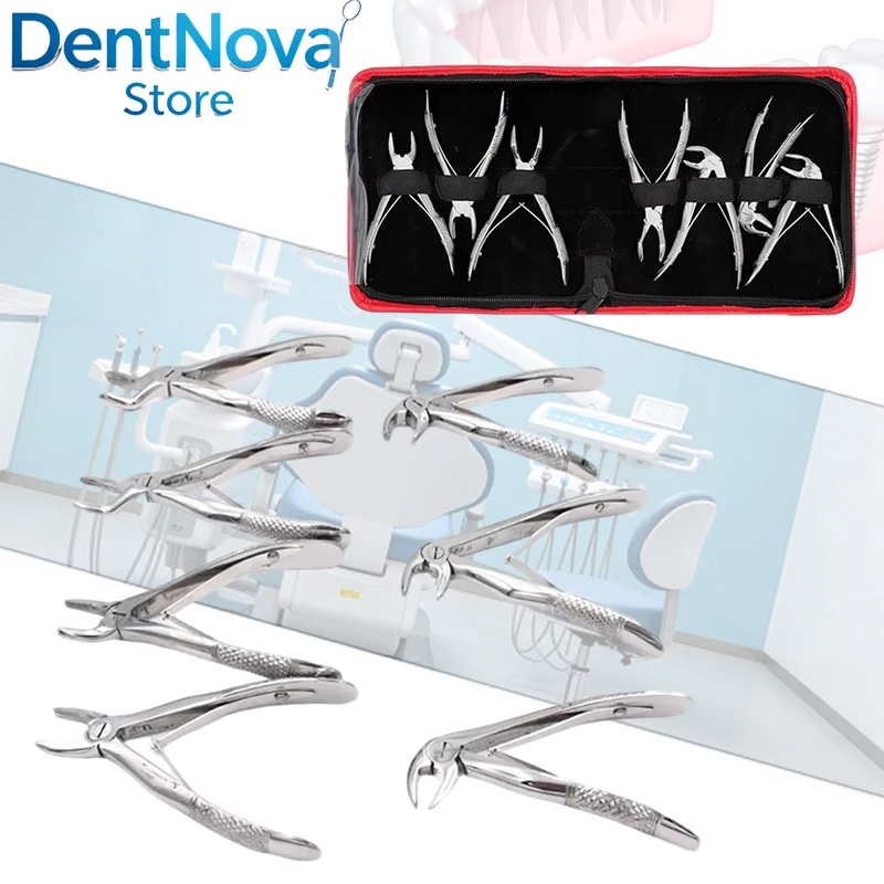 Dental Elevators Set 7Pcs Perio Luxating Roots Instruments Oral Surgery Tool Autoclavable Stainless Steel Dentist Kit
Dental Elevators Set 7Pcs Perio Luxating Roots Instruments Oral Surgery Tool Autoclavable Stainless Steel Dentist Kit