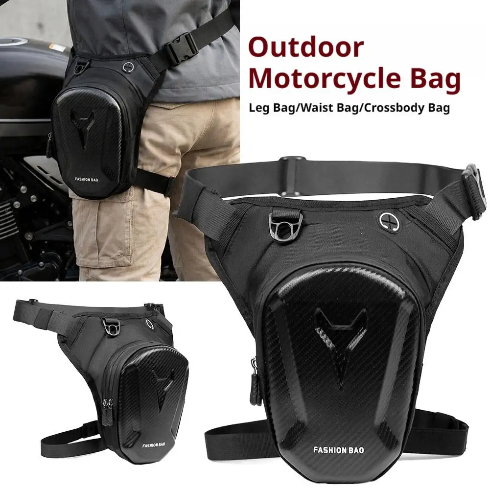Hard Shell Motorcycle Leg Bag Waterproof Adjustable Strap Thigh Waist Crossbody 3-in-1 Moto Rider Storage Pouch For Cycling
Hard Shell Motorcycle Leg Bag Waterproof Adjustable Strap Thigh Waist Crossbody 3-in-1 Moto Rider Storage Pouch For Cycling