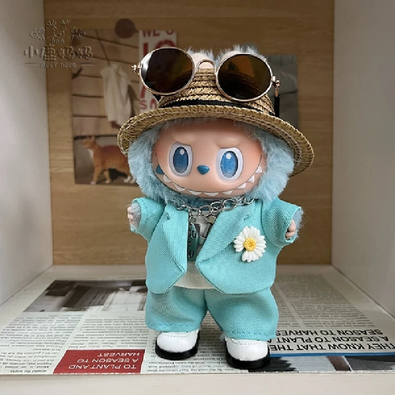 Handmade 17cm G-Dragon Peripheral Ragdoll Clothing Gd Same Style Qingti Guo Cute Cartoon Figurine Labubu 3.0 Clothing Suit Gift
Handmade 17cm G-Dragon Peripheral Ragdoll Clothing Gd Same Style Qingti Guo Cute Cartoon Figurine Labubu 3.0 Clothing Suit Gift