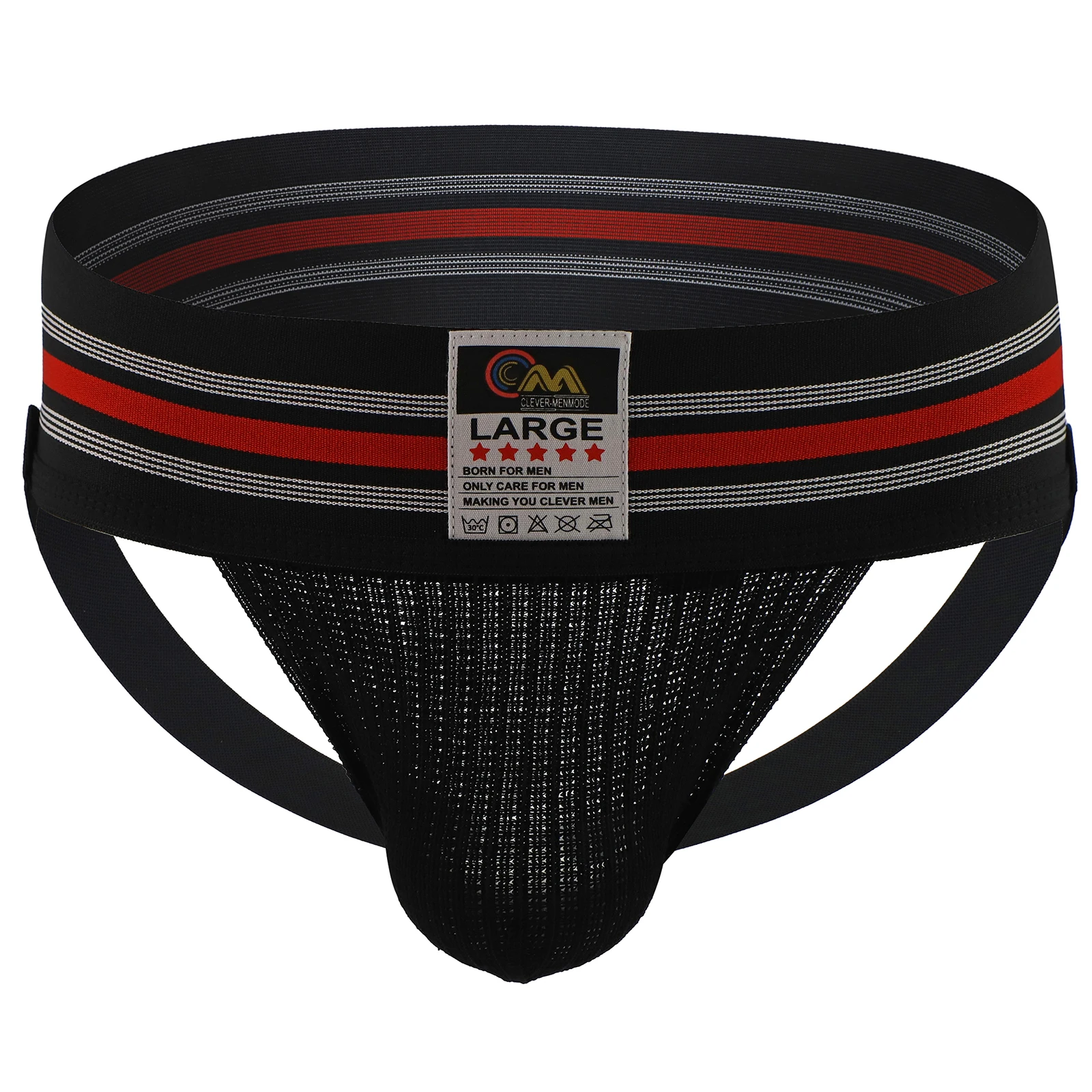 CLEVER-MENMODE Men Underwear Athletic Jock Strap Supporter Jockstrap Wide Waistband Underpants Breathable Workout Sport
CLEVER-MENMODE Men Underwear Athletic Jock Strap Supporter Jockstrap Wide Waistband Underpants Breathable Workout Sport