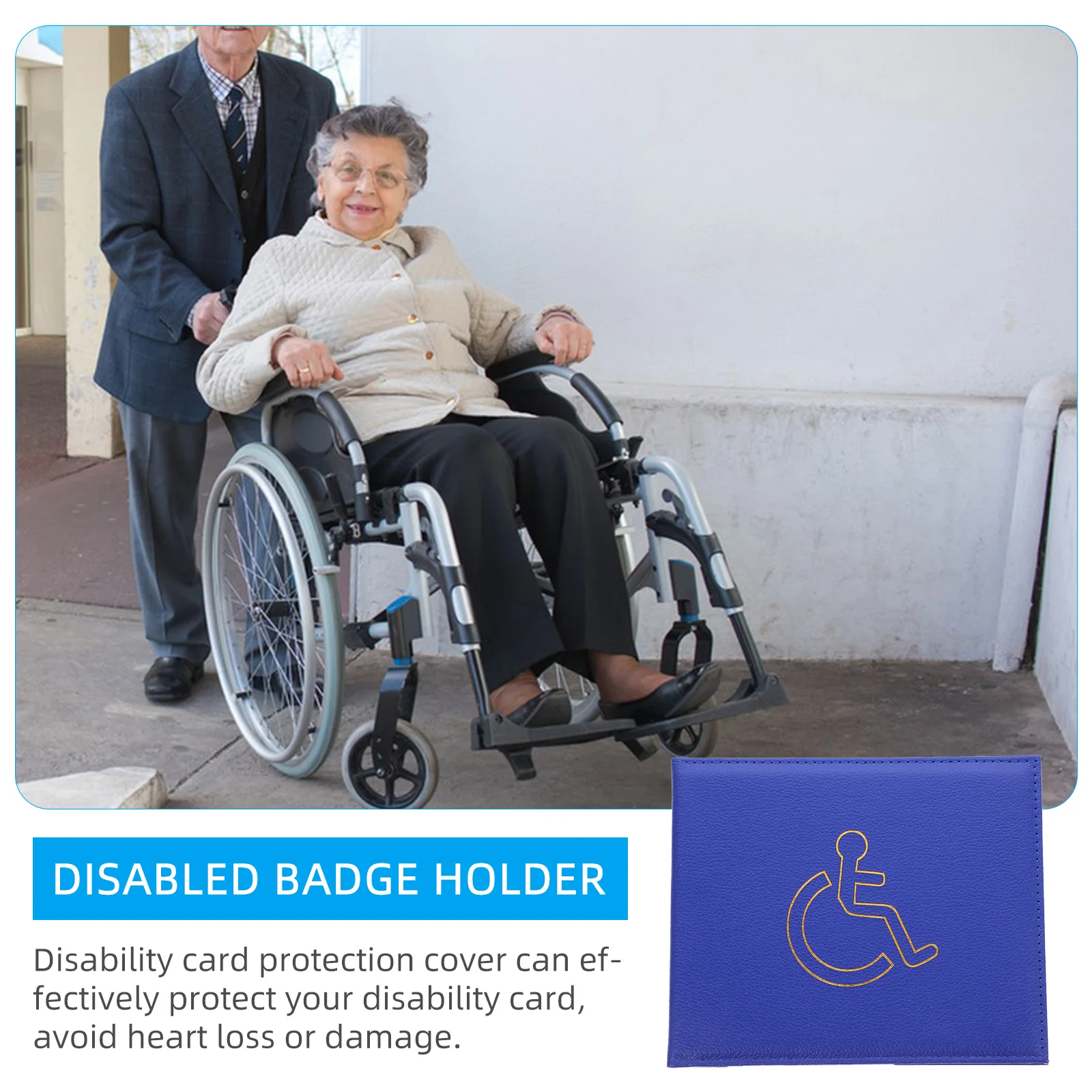 Disability Protection Cover ID Certificate Holder Oil Proof Wear-Resistant Scratch Resistant Multi Card Slots for Driver
Disability Protection Cover ID Certificate Holder Oil Proof Wear-Resistant Scratch Resistant Multi Card Slots for Driver