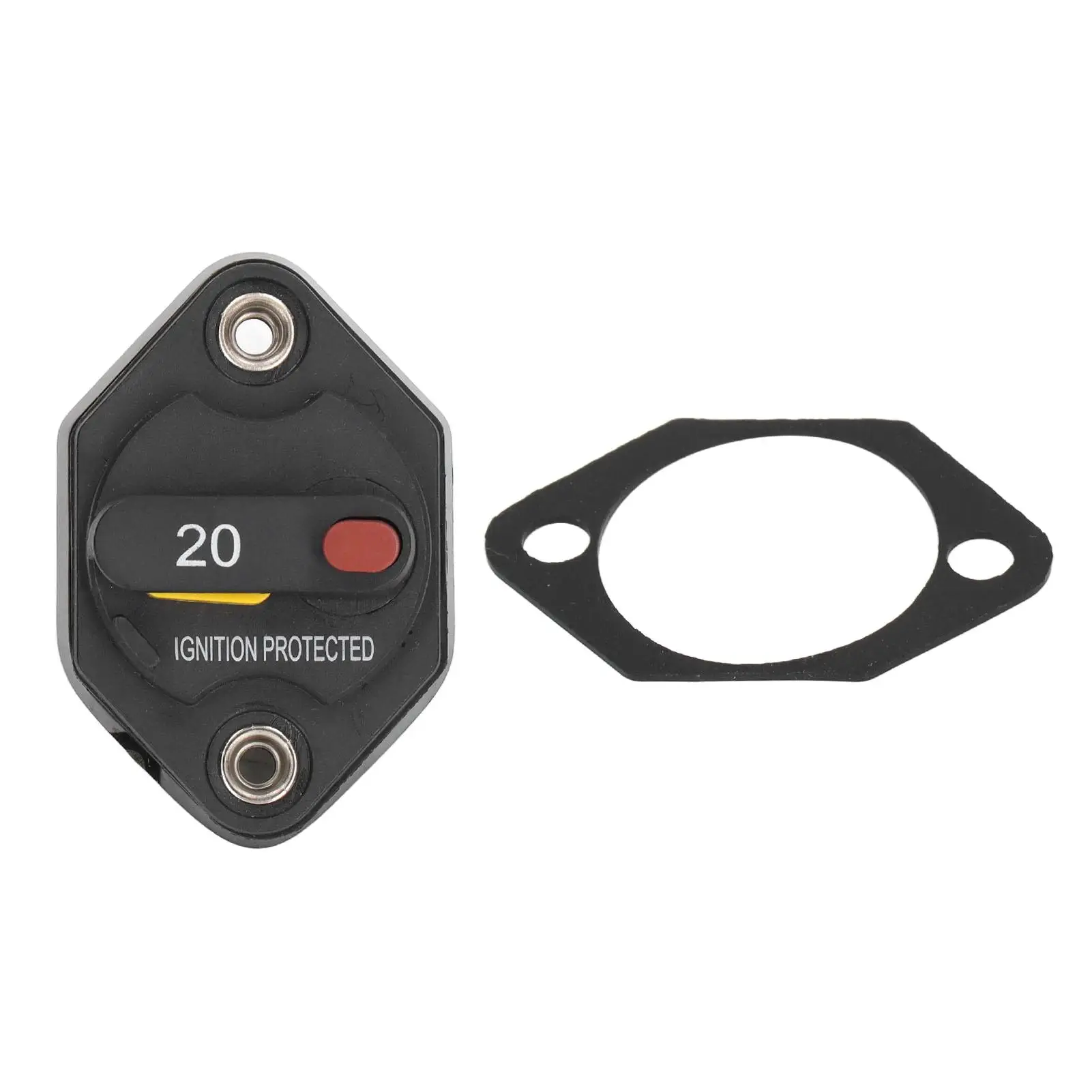 Waterproof DC 32V Circuit Breaker Fuse w/ Manual Reset Button - Overcurrent Protector
Waterproof DC 32V Circuit Breaker Fuse w/ Manual Reset Button - Overcurrent Protector