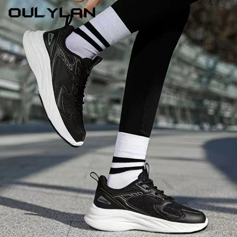 Oulylan Мужская повседневная легкая спортивная обувь, летняя модная уличная обувь для бега, удобные противоскользящие дышащие сетчатые кроссовки
Oulylan Мужская повседневная легкая спортивная обувь, летняя модная уличная обувь для бега, удобные противоскользящие дышащие сетчатые кроссовки
