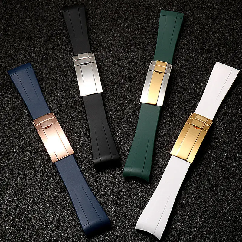 Watch Band for Rolex DAYTONA SUBMARINER Yacht-Master GMT Explorer Silicone 20mm Rubber Accessorie Watch Strap 20mm 21mm
Watch Band for Rolex DAYTONA SUBMARINER Yacht-Master GMT Explorer Silicone 20mm Rubber Accessorie Watch Strap 20mm 21mm