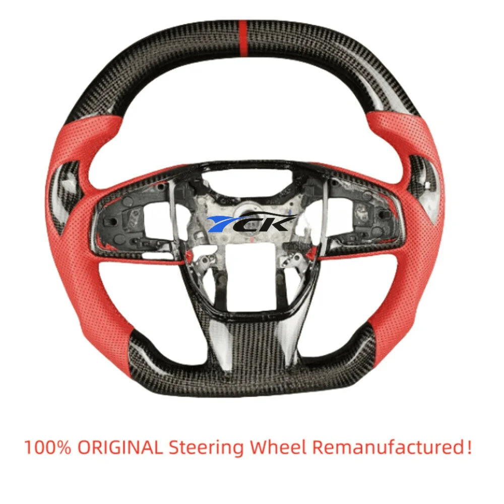 Customized Carbon Fiber Steering Wheel for 2016 2017 2018 2019 2020 2021 HONDA CIVIC TYPE-R FK8
Customized Carbon Fiber Steering Wheel for 2016 2017 2018 2019 2020 2021 HONDA CIVIC TYPE-R FK8