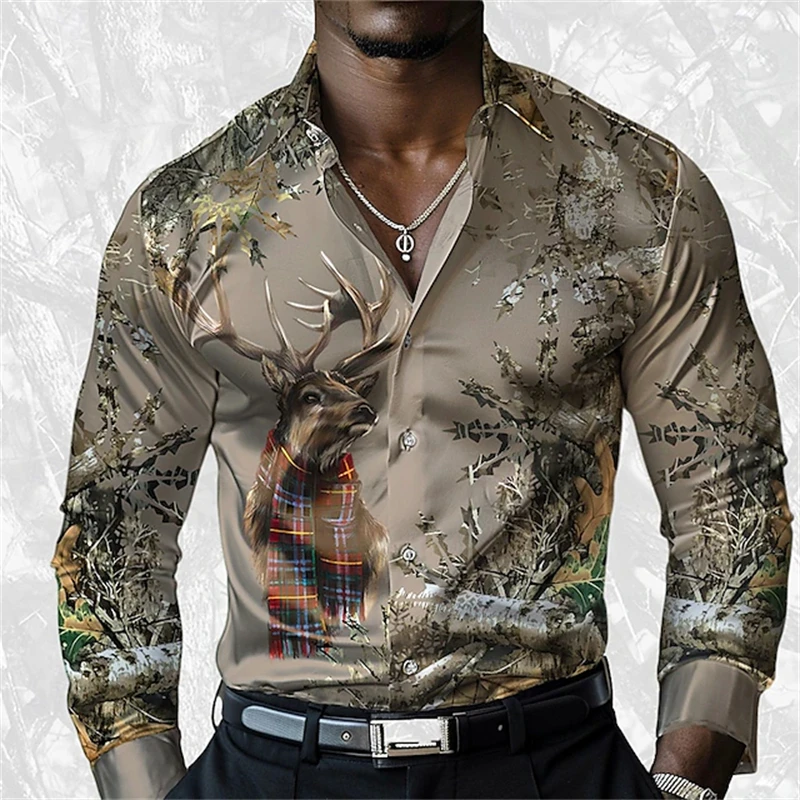 2024 New Retro Men's Fashion Casual Shirt Day Wear Spring Lapel Long Sleeve Shirt Comfortable Casual Button Down Lapel Shirt
2024 New Retro Men's Fashion Casual Shirt Day Wear Spring Lapel Long Sleeve Shirt Comfortable Casual Button Down Lapel Shirt