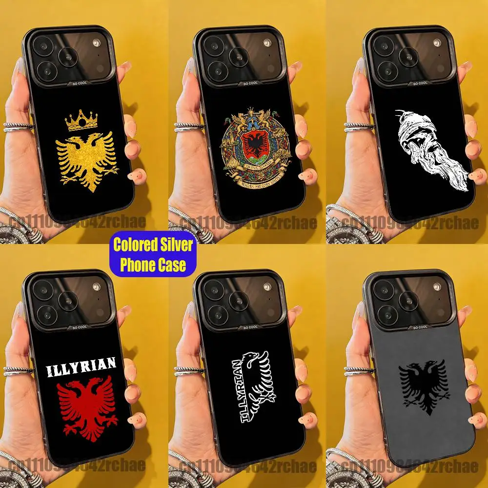 For Albania Albanians illyrian Logo Flag Phone Case iPhone 15,16,12,14,13,17,11,E,Pro,Max,Plus,Air,Mini Color Silver Cover
For Albania Albanians illyrian Logo Flag Phone Case iPhone 15,16,12,14,13,17,11,E,Pro,Max,Plus,Air,Mini Color Silver Cover