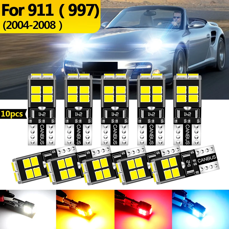 10PCS 12v For 911 997 2004 2005 2006 2007-2008 LED Clearance Light Parking Bulb Lamp W5W T10 194 Canbus car accessories
10PCS 12v For 911 997 2004 2005 2006 2007-2008 LED Clearance Light Parking Bulb Lamp W5W T10 194 Canbus car accessories
