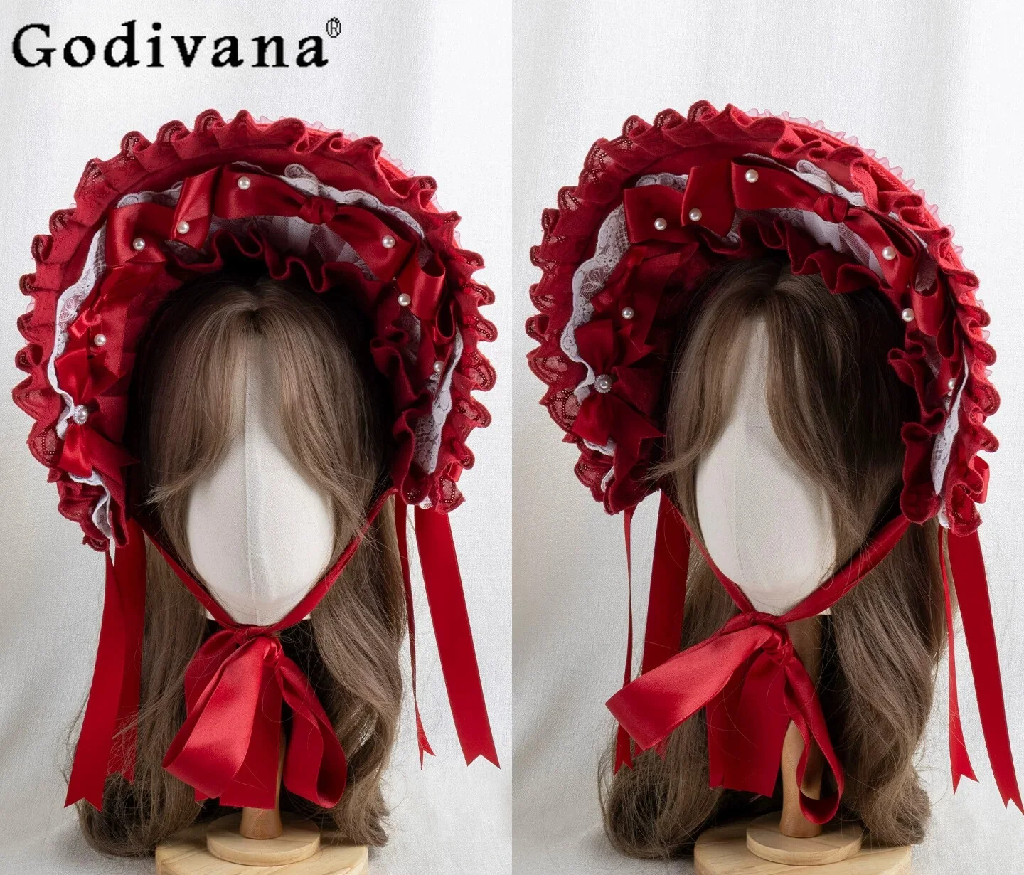 Lolita Original Design Gorgeous Heavy Industry Flower Marriage Bnt Top Hat French Sweet Elegant Lace Hair Accessories for Women
Lolita Original Design Gorgeous Heavy Industry Flower Marriage Bnt Top Hat French Sweet Elegant Lace Hair Accessories for Women