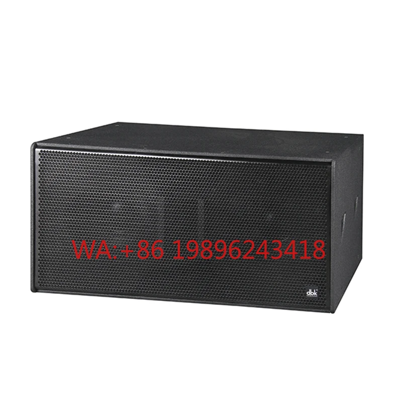High Power 1600W(RMS) 3200W(PEAK) Dual 18inch Line Array Subwoofer Passive Bass Pro Sound Speaker System for Stage Concert
High Power 1600W(RMS) 3200W(PEAK) Dual 18inch Line Array Subwoofer Passive Bass Pro Sound Speaker System for Stage Concert