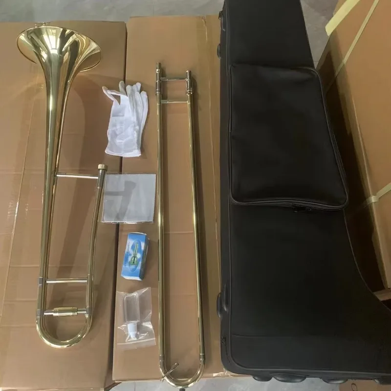 Hot Sale Trombone Multiple Styles Can Be Customized logo Gold Silver Factory Wholesale Musical Instrument
Hot Sale Trombone Multiple Styles Can Be Customized logo Gold Silver Factory Wholesale Musical Instrument