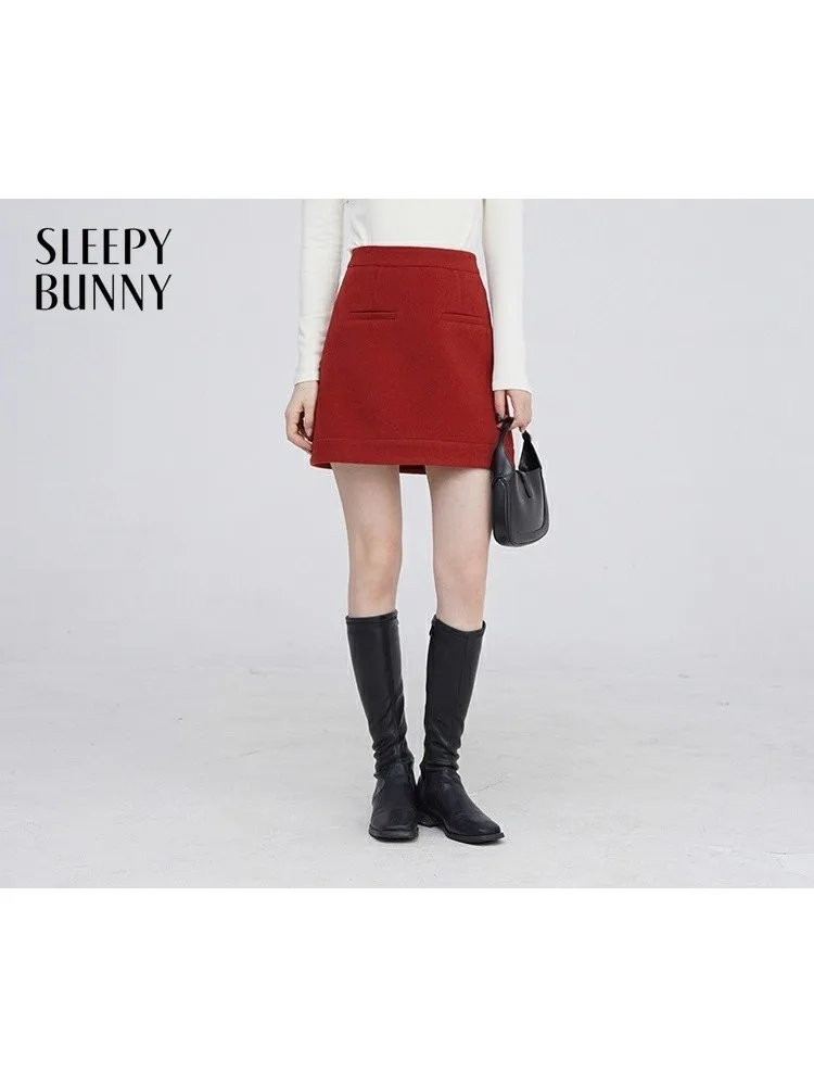Women Elegant High Waist A-Line Mini Skirt Slim Fit Short Skirt Chic Autumn Winter Skirt for Lady Office Street Casual Wear
Women Elegant High Waist A-Line Mini Skirt Slim Fit Short Skirt Chic Autumn Winter Skirt for Lady Office Street Casual Wear