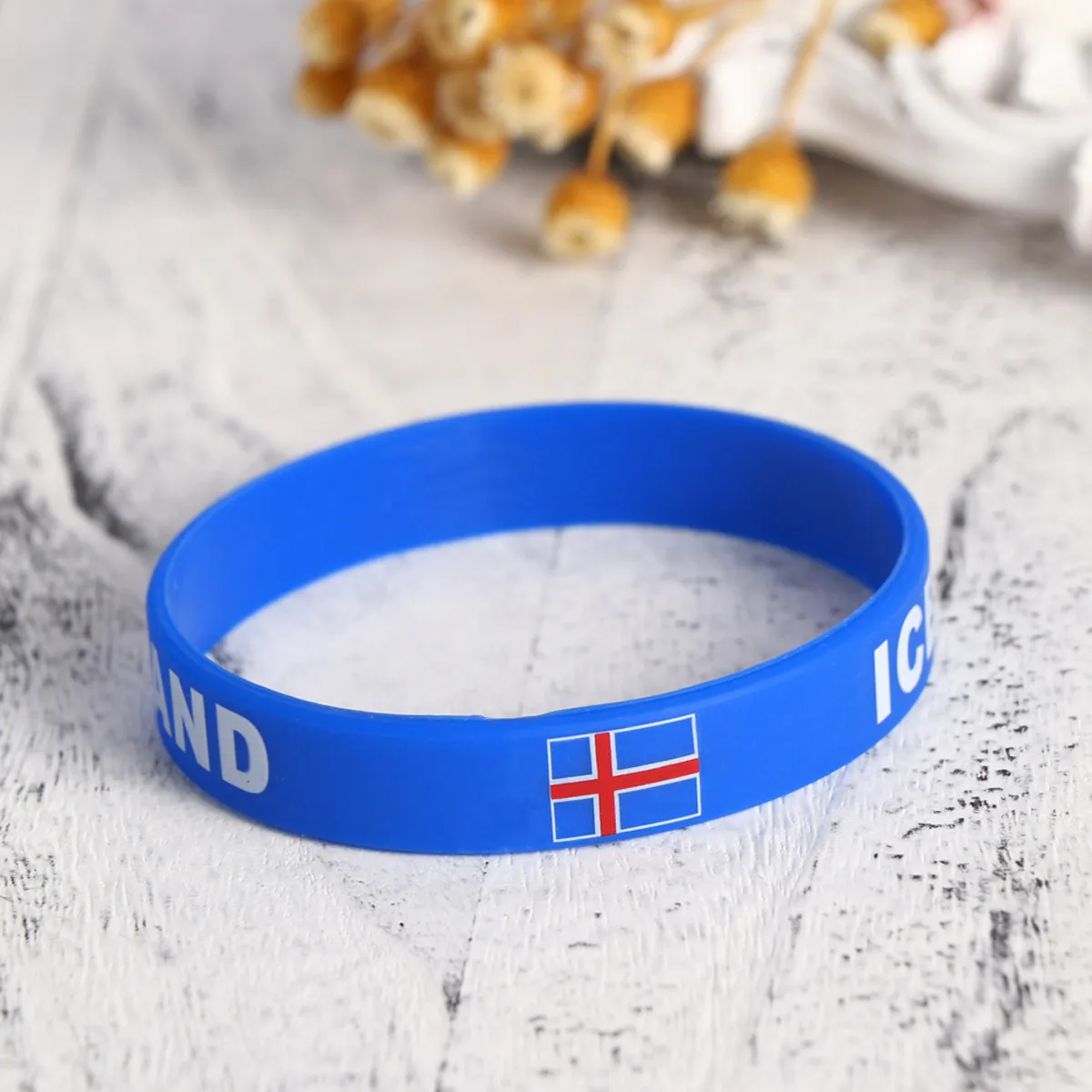 5Pcs Silicone Wristband Country Flag Printed Sports Bracelet One Size Fits Most for Football Game Outdoor Sports Patriotic
5Pcs Silicone Wristband Country Flag Printed Sports Bracelet One Size Fits Most for Football Game Outdoor Sports Patriotic