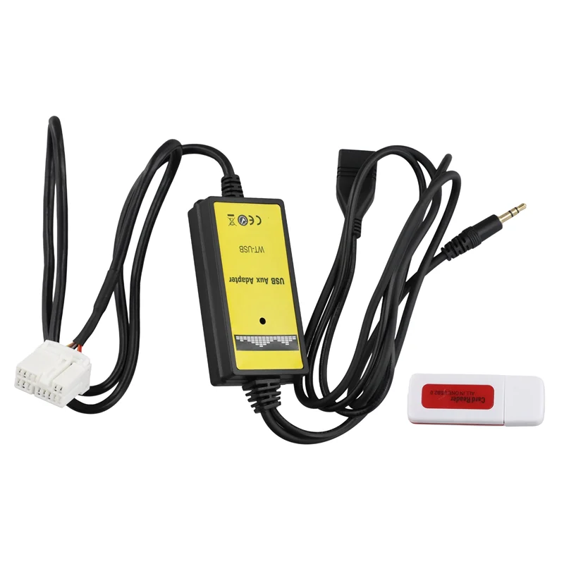 Car MP3 Audio Interface AUX USB Adapter CD Changer For Honda Accord 2003 2004 2005 2006 2007 2008 2009 2010
Car MP3 Audio Interface AUX USB Adapter CD Changer For Honda Accord 2003 2004 2005 2006 2007 2008 2009 2010