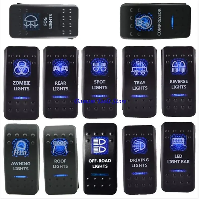 57BE 12V 20A Waterproof Boats Marine Toggle Switches 5 Pin 2 Position Rocker Switches
57BE 12V 20A Waterproof Boats Marine Toggle Switches 5 Pin 2 Position Rocker Switches