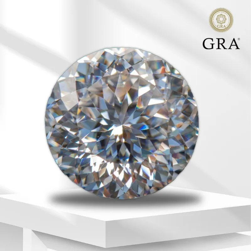Moissanite Stone 100 Faceed Cut D Color VVS1 Lab Grown Gemstone for DIY Advanced Jewelry Making Materials with GRA Certificate
Moissanite Stone 100 Faceed Cut D Color VVS1 Lab Grown Gemstone for DIY Advanced Jewelry Making Materials with GRA Certificate