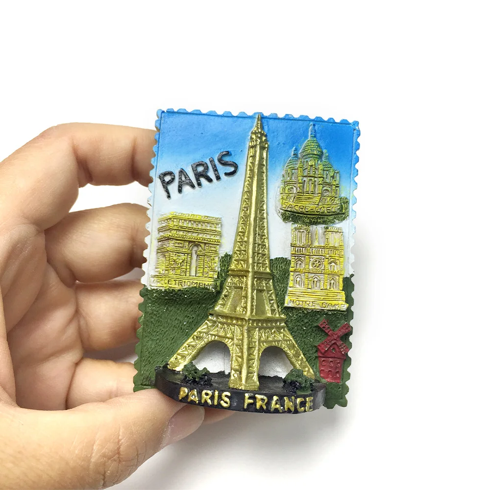 3D Resin Fridge Magnets of Paris Landmarks - Eiffel Tower, Arc de Triomphe, Sacre Coeur, Notre Dame - Cute Decorative Refrigerat
3D Resin Fridge Magnets of Paris Landmarks - Eiffel Tower, Arc de Triomphe, Sacre Coeur, Notre Dame - Cute Decorative Refrigerat