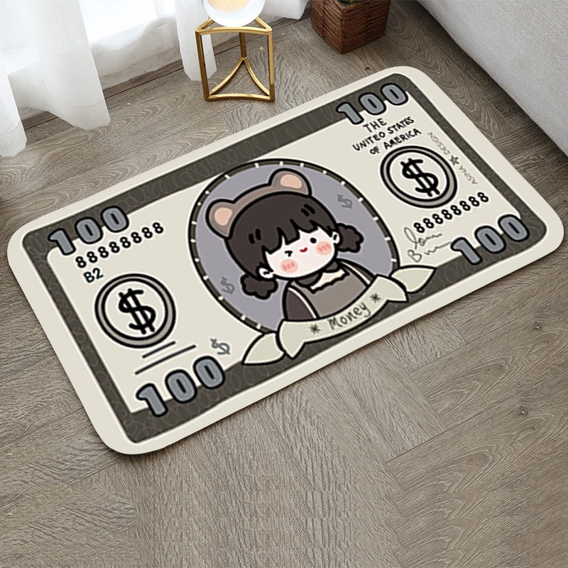 Cute Room Rugs Funny Money Kitchen Mats for Floor Bath Mat Balcony Bathroom Rug Carpet Home Foot House Entrance Door Hallway
Cute Room Rugs Funny Money Kitchen Mats for Floor Bath Mat Balcony Bathroom Rug Carpet Home Foot House Entrance Door Hallway