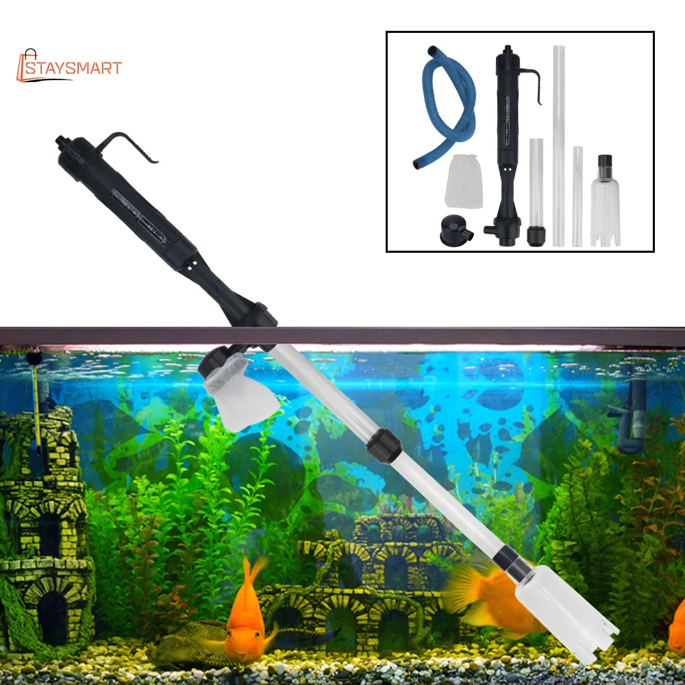 Gravel Cleaner Tool Aquarium Fish Tank Pipe Vacuum Electric Water Change Pump Waste Remover Filters Tools Changing Water
Gravel Cleaner Tool Aquarium Fish Tank Pipe Vacuum Electric Water Change Pump Waste Remover Filters Tools Changing Water