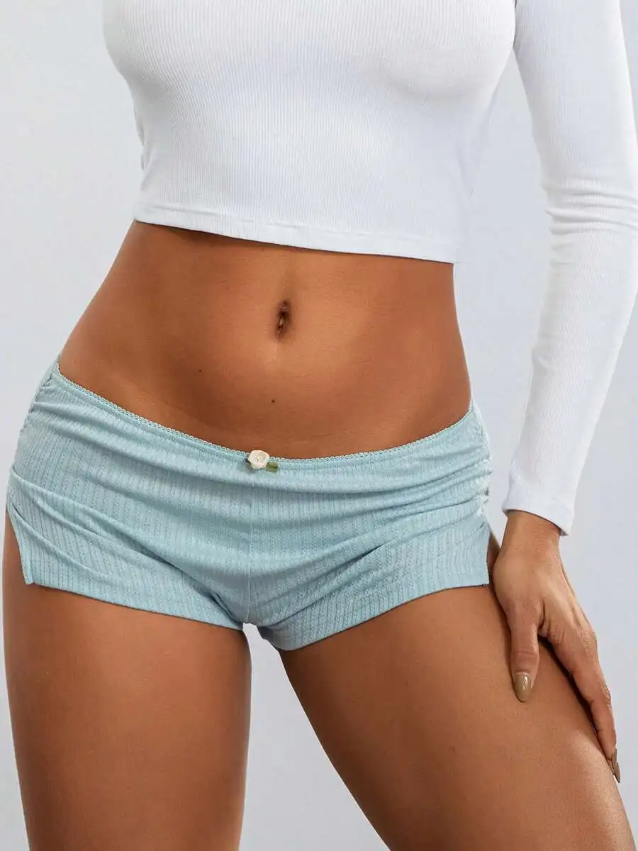 Women Soft Ruched Side Split Lounge Shorts Stretch Sleep Pajama Bottoms
Women Soft Ruched Side Split Lounge Shorts Stretch Sleep Pajama Bottoms