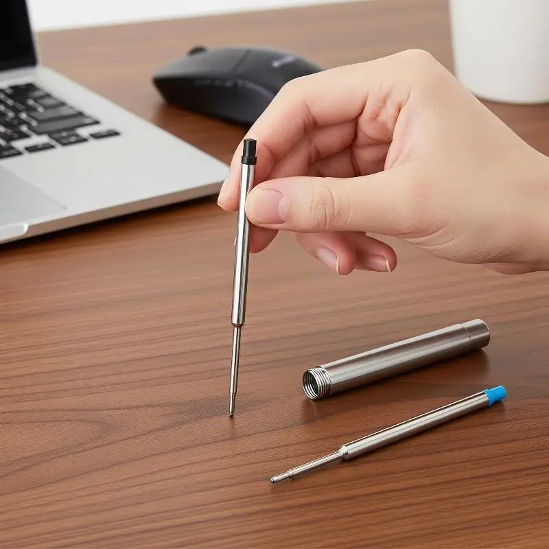 5pcs Ballpoint Pen Refills For Pens Medium Point Blue Black Ink Rods For Writing Office Stationery
5pcs Ballpoint Pen Refills For Pens Medium Point Blue Black Ink Rods For Writing Office Stationery