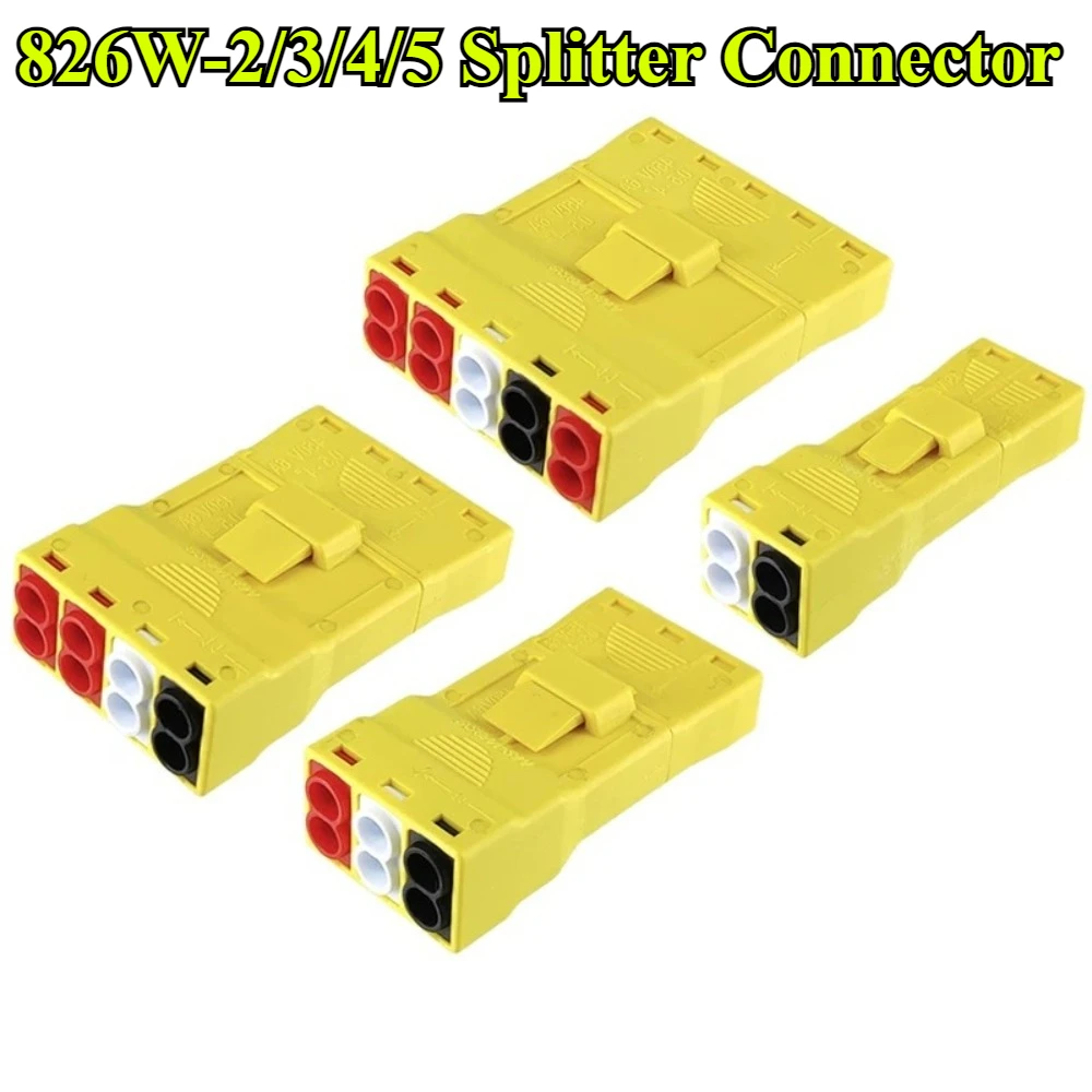 5/10Pcs/lot 826W Splitter Connector 2 Input 4 Output,3 Input 6 Output,4 In 8 Out,5 In 10 Out For LED Lighting Connector
5/10Pcs/lot 826W Splitter Connector 2 Input 4 Output,3 Input 6 Output,4 In 8 Out,5 In 10 Out For LED Lighting Connector