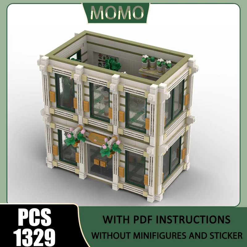 Moc Building Bricks Empire Brick Building - Module C - Flower Shop Model Technology Blocks Gifts Christmas Toys DIY Assembly
Moc Building Bricks Empire Brick Building - Module C - Flower Shop Model Technology Blocks Gifts Christmas Toys DIY Assembly