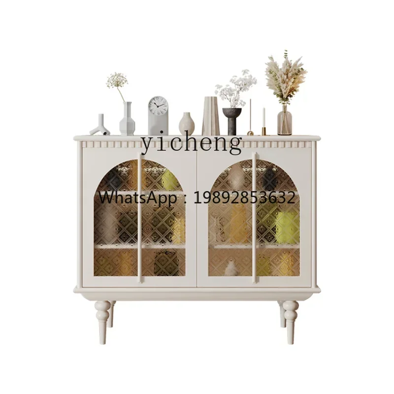 Sideboard Cabinet Household Induction Display Cabinet Made of Glass Light Luxury Solid Wood Entrance Cabinet
Sideboard Cabinet Household Induction Display Cabinet Made of Glass Light Luxury Solid Wood Entrance Cabinet