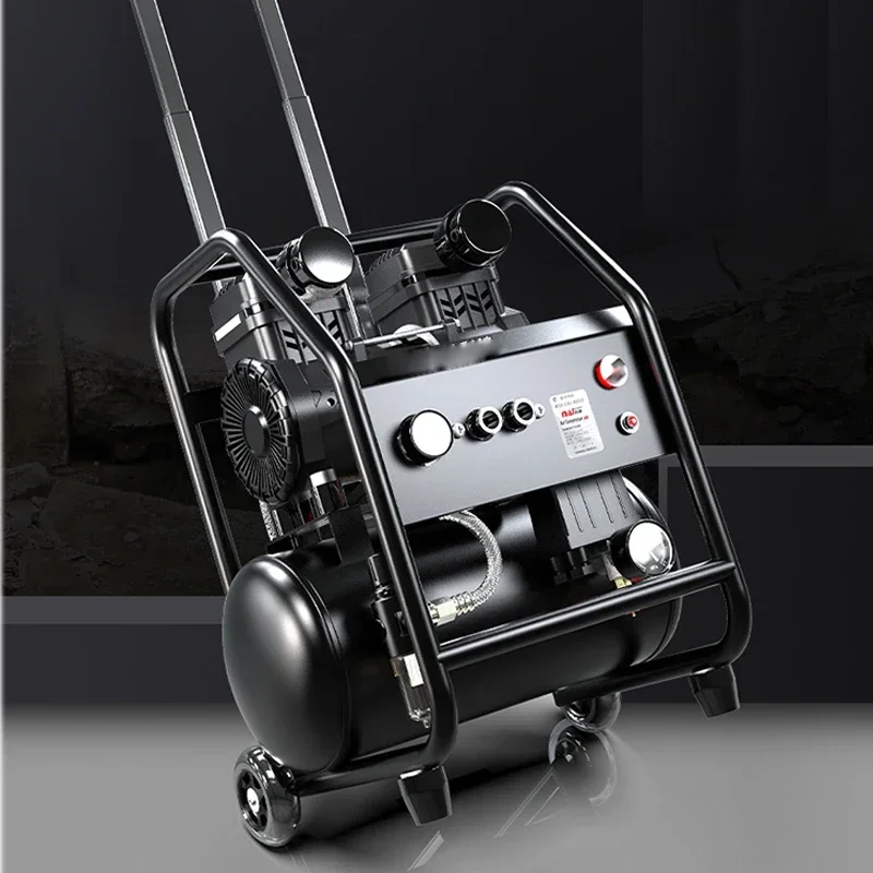 Модернизированный бесшумный воздушный насос воздушного компрессора 220 В безмасляный небольшой промышленный воздушный компрессор высокого давления Деревообработка Портативный мини
Модернизированный бесшумный воздушный насос воздушного компрессора 220 В безмасляный небольшой промышленный воздушный компрессор высокого давления Деревообработка Портативный мини